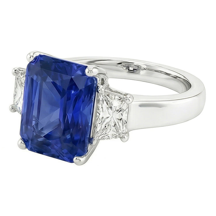 Bague Saphir Naturel 3.50 Carats