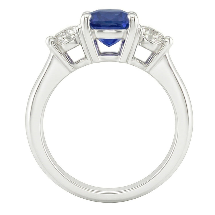 Bague Saphir Naturel 3.50 Carats