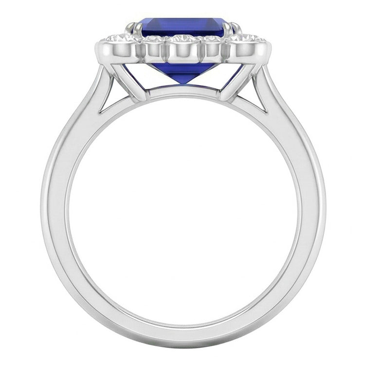 Bague Saphir Naturel 3.50 Carats