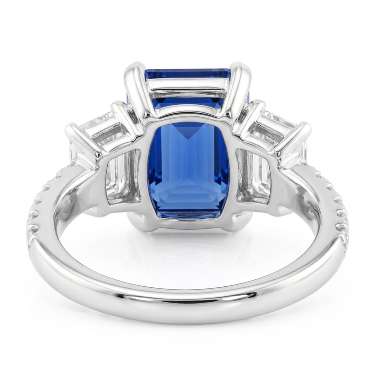 Bague Saphir Naturel 3.50 Carats