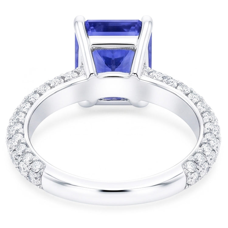 Bague Saphir Naturel 3.50 Carats