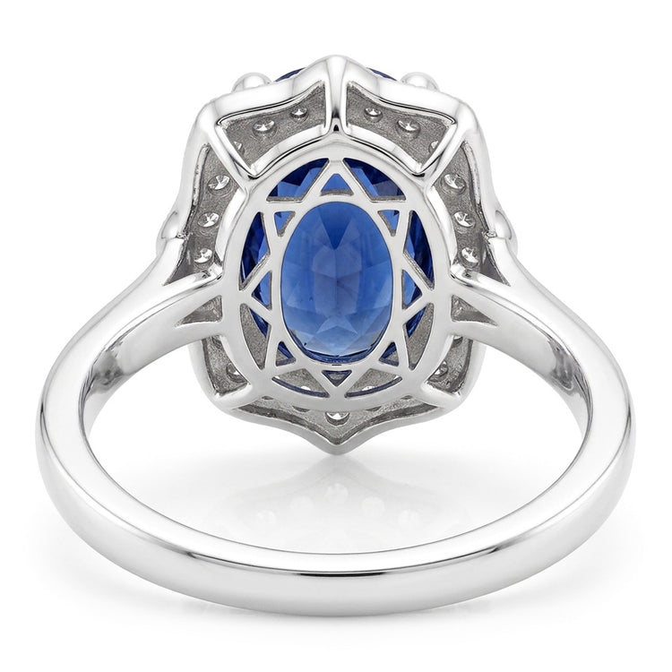 Bague Saphir Naturel 3.50 Carats