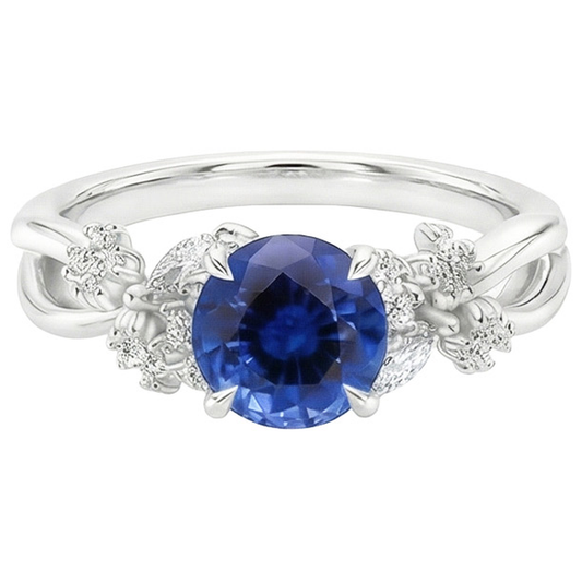 naturel marquise diamant 3carats bague détail rapproché