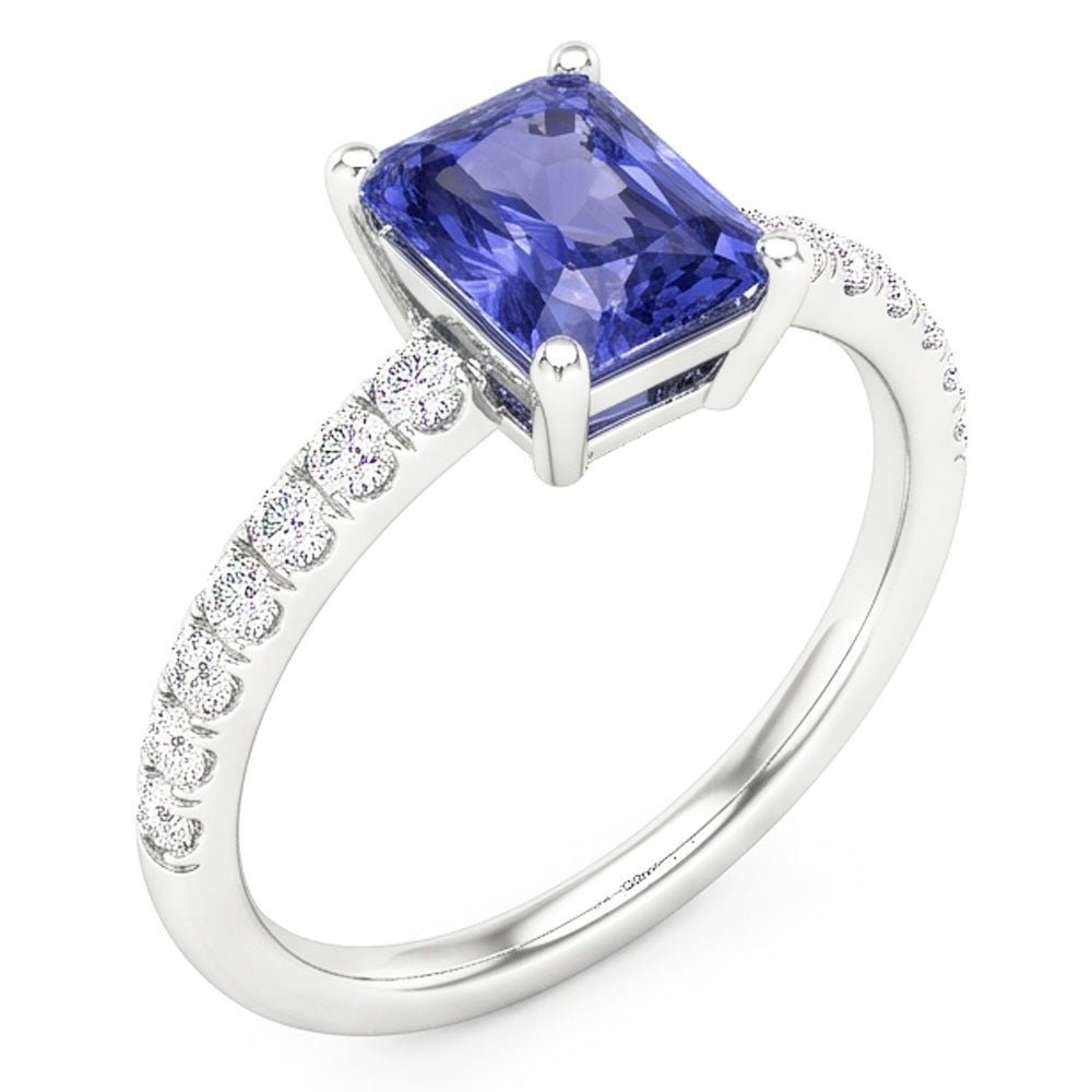 Bague Saphir Naturel 3 Carats