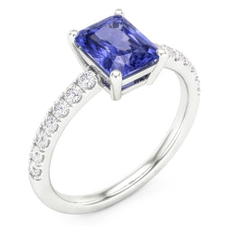 Bague Saphir Naturel 3 Carats