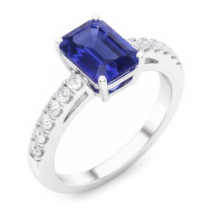 Bague Saphir Naturel 3 Carats