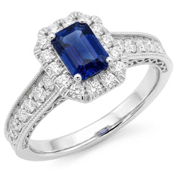 Bague Saphir Naturel 3 Carats