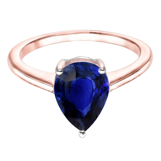 Bague Saphir Naturel 3 Carats
