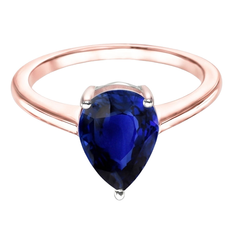 Bague Saphir Naturel 3 Carats
