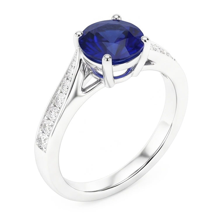 Bague Saphir Naturel 3 Carats