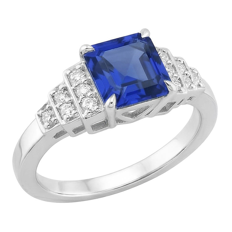 Bague Saphir Naturel 3 Carats