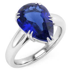 Bague Saphir Naturel 3 Carats