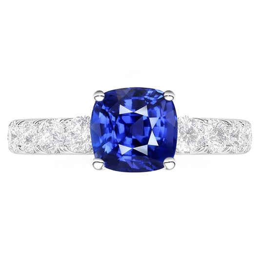 Bague Saphir Naturel 3 Carats