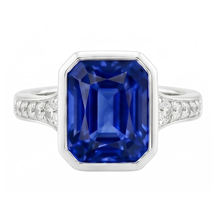 Bague Saphir Naturel 3 Carats
