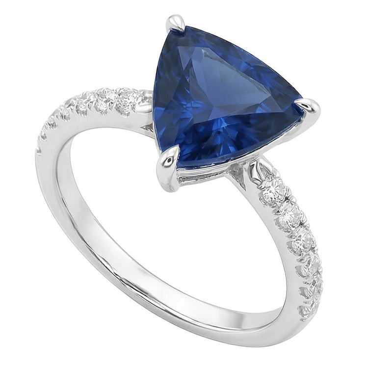Bague Saphir Naturel 3 Carats