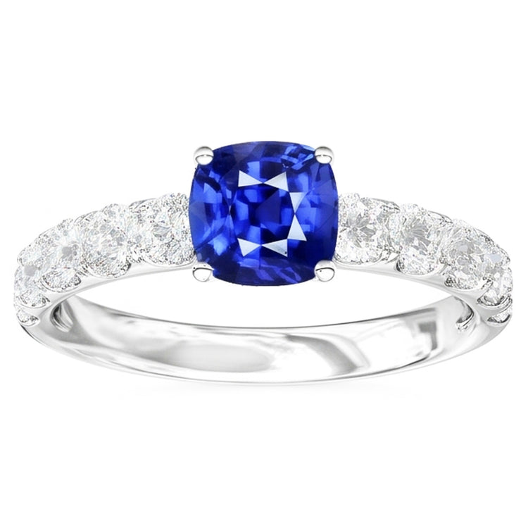 Bague Saphir Naturel 3 Carats