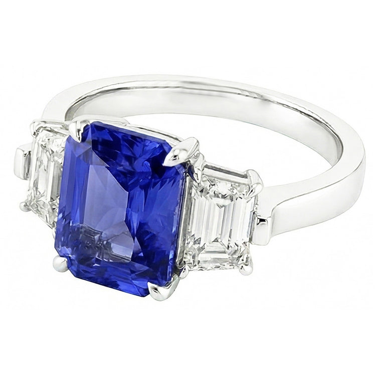 Bague Saphir Naturel 3 Carats