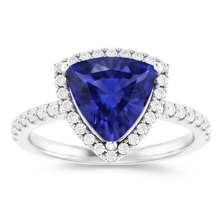 Bague Saphir Naturel 3 Carats