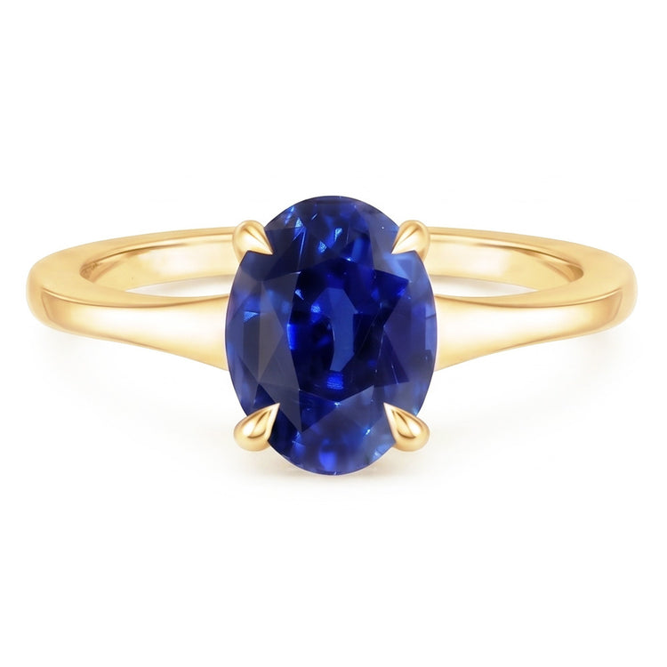 Bague Saphir Naturel 3 Carats