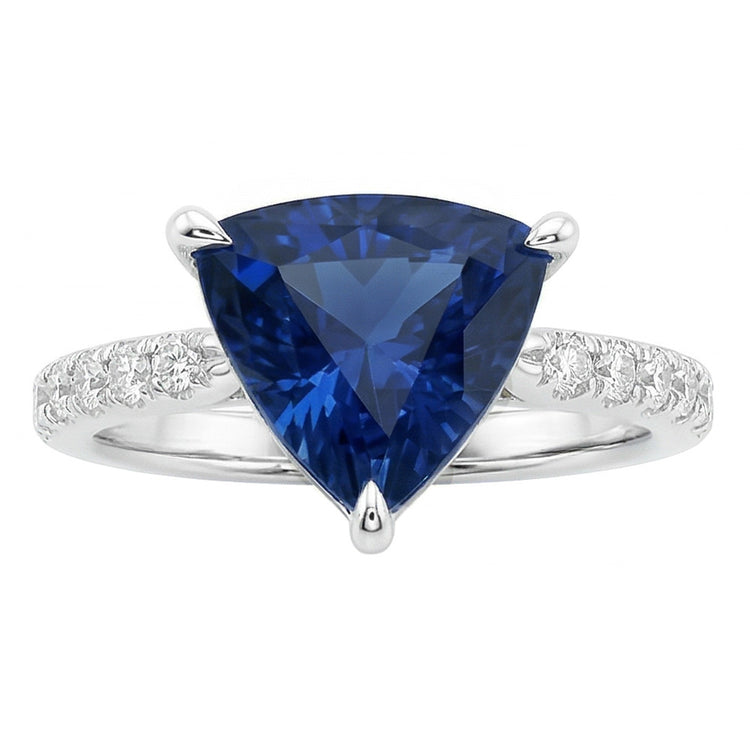 Bague Saphir Naturel 3 Carats
