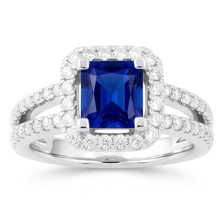 Bague Saphir Naturel 3 Carats