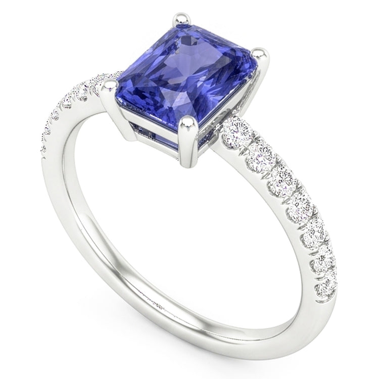 Bague Saphir Naturel 3 Carats