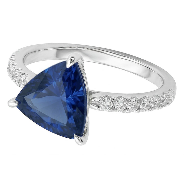 Bague Saphir Naturel 3 Carats