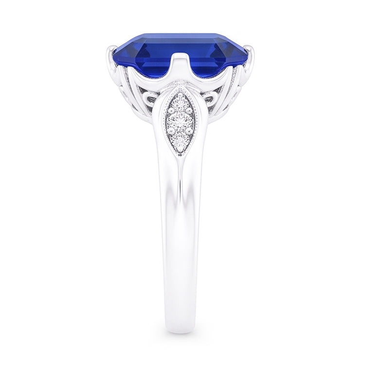 Bague Saphir Naturel 3 Carats