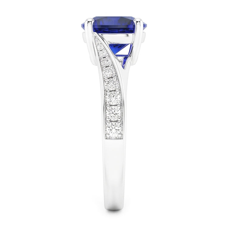 Bague Saphir Naturel 3 Carats