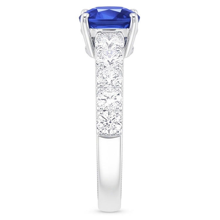 Bague Saphir Naturel 3 Carats
