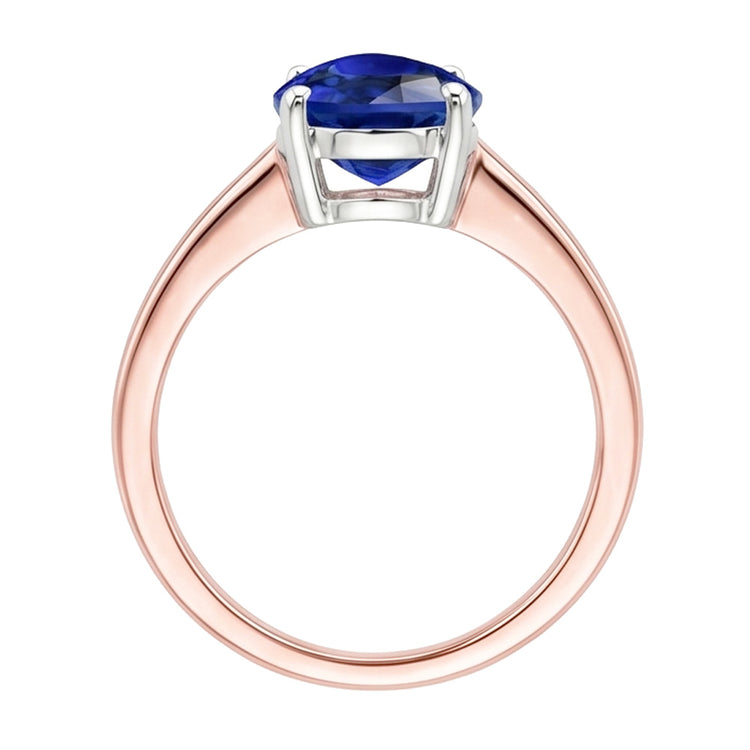 Bague Saphir Naturel 3 Carats
