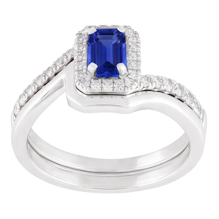 Bague Saphir Naturel 3 Carats
