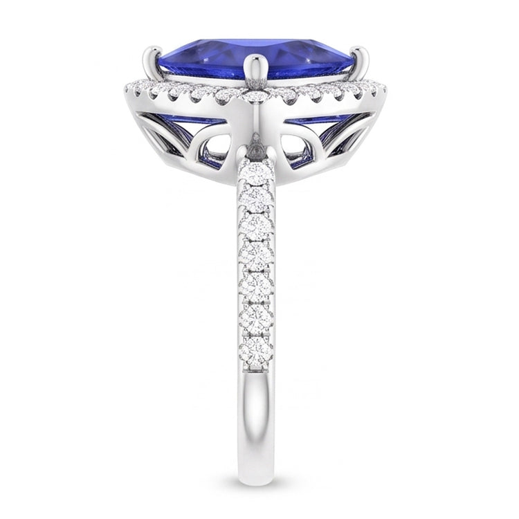 Bague Saphir Naturel 3 Carats