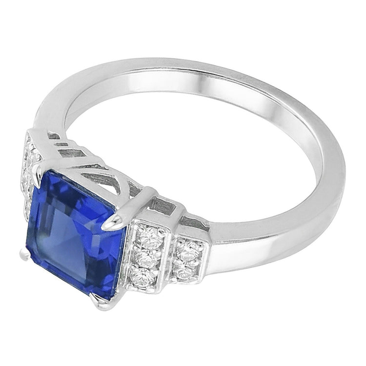 Bague Saphir Naturel 3 Carats