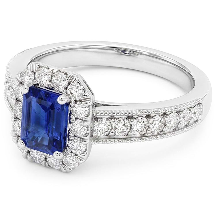 Bague Saphir Naturel 3 Carats