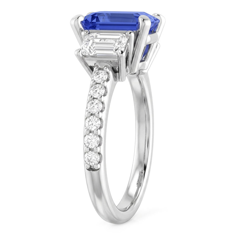 Bague Saphir Naturel 3 Carats
