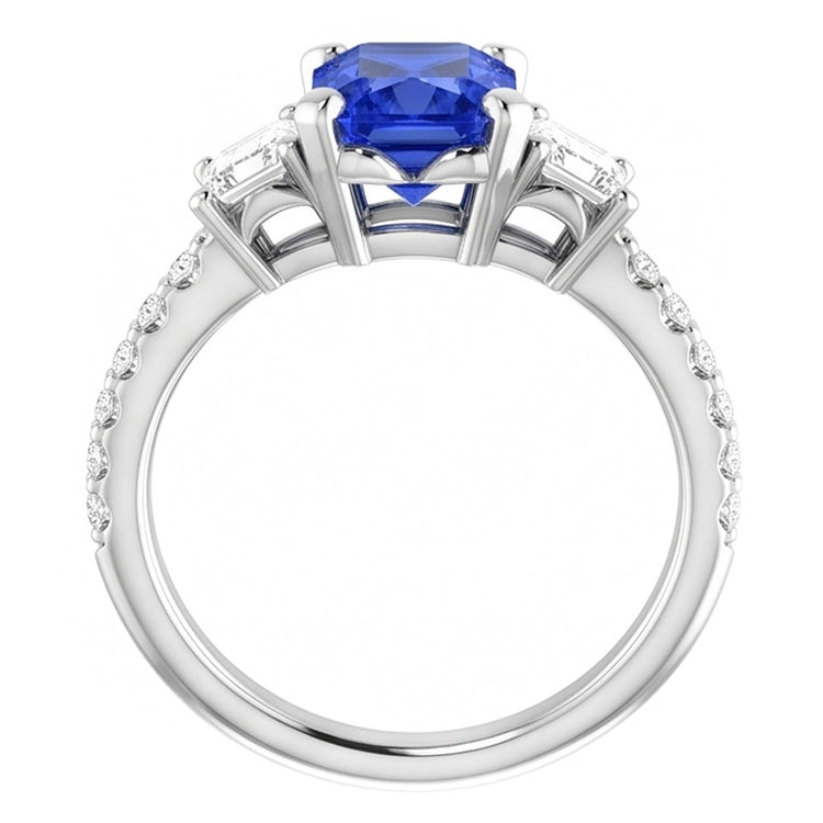 Bague Saphir Naturel 3 Carats