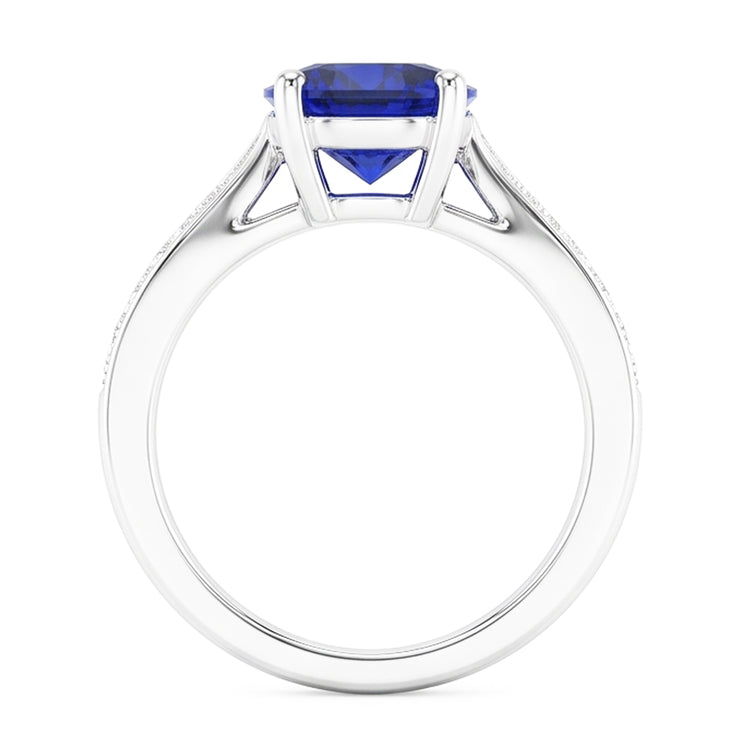 Bague Saphir Naturel 3 Carats