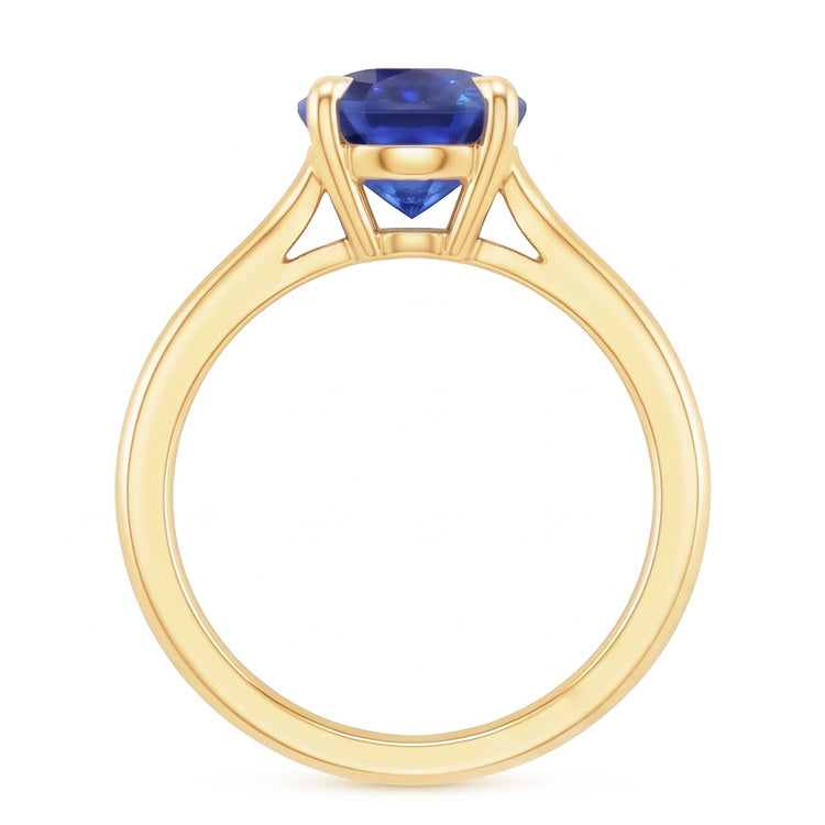 Bague Saphir Naturel 3 Carats