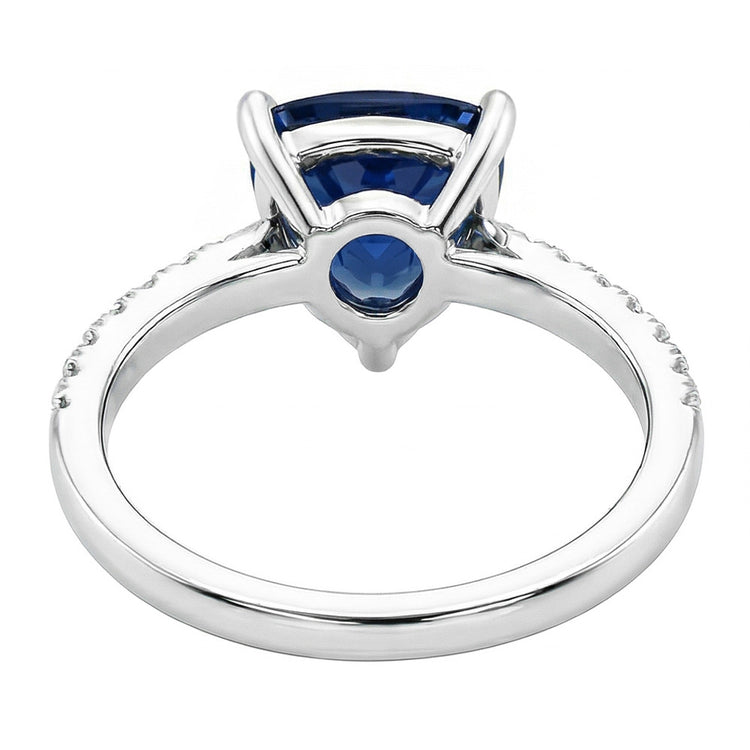 Bague Saphir Naturel 3 Carats