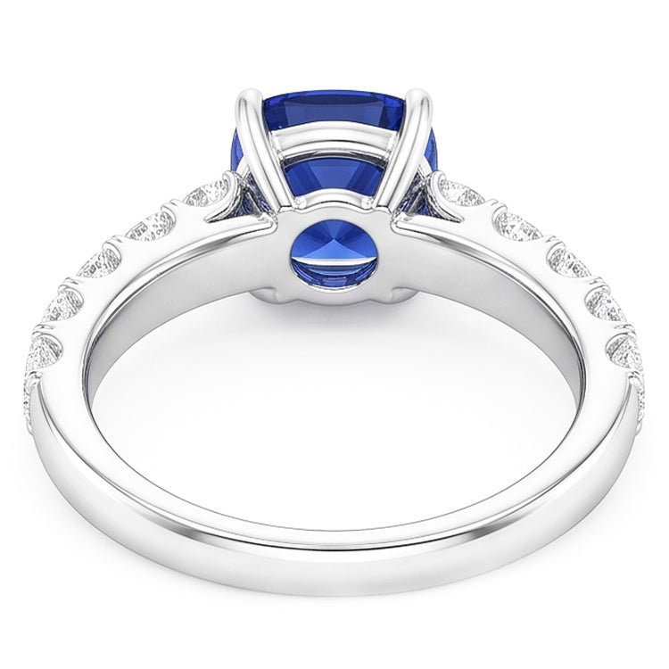 Bague Saphir Naturel 3 Carats
