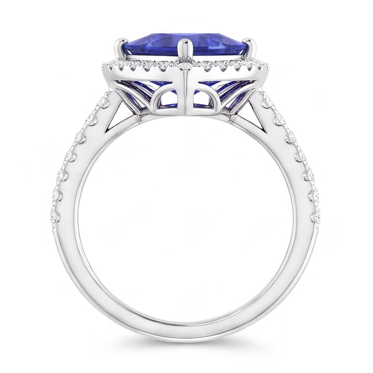 Bague Saphir Naturel 3 Carats