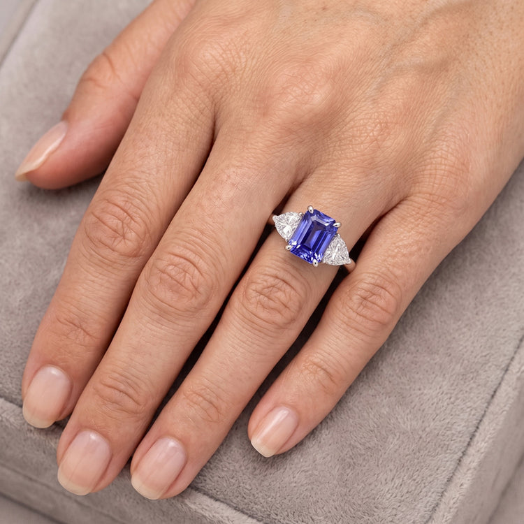 Bague Saphir Naturel 3 Carats