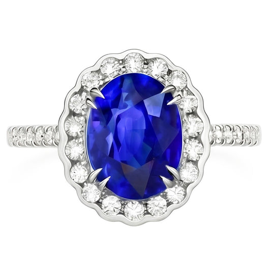 Bague Saphir Naturel 4.30 Carats