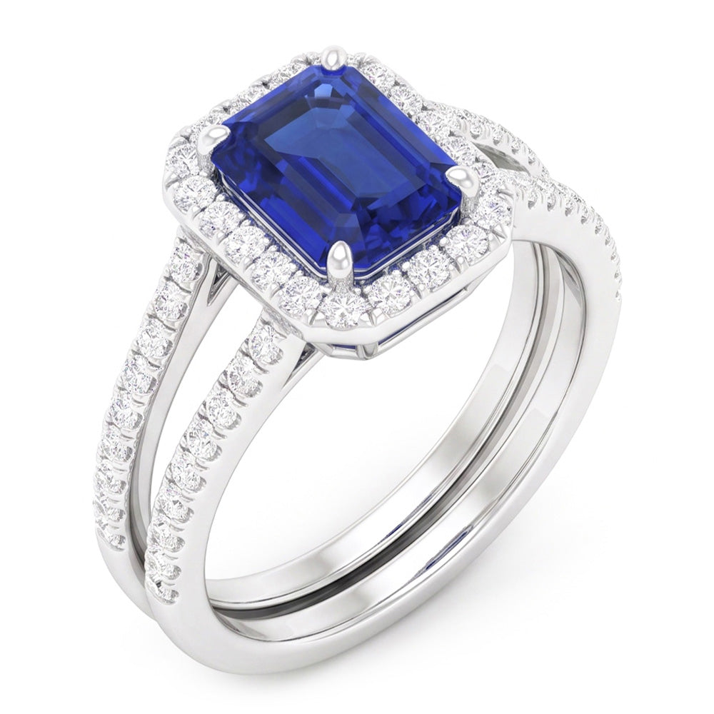 Bague Saphir Naturel 4.50 Carats