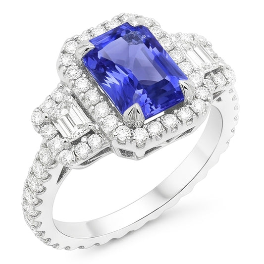 Bague Saphir Naturel 4.50 Carats