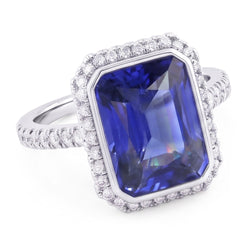 Bague Saphir Naturel 4.50 Carats