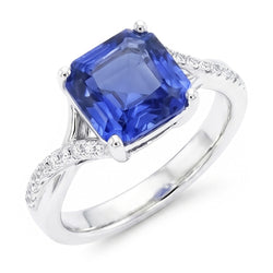 Bague Saphir Naturel 4.50 Carats