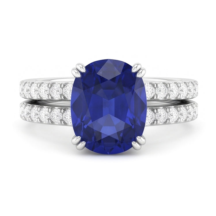 Bague Saphir Naturel 4.50 Carats