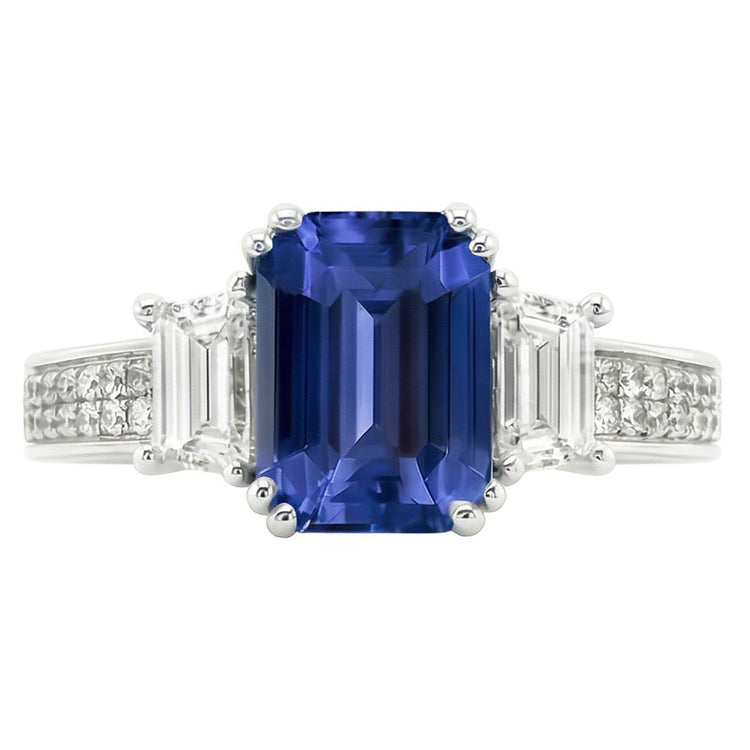 Bague Saphir Naturel 4.50 Carats